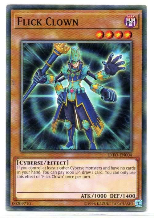 Yu-Gi-Oh! - Flick Clown - Common - Extreme Force (EXFO-EN004)