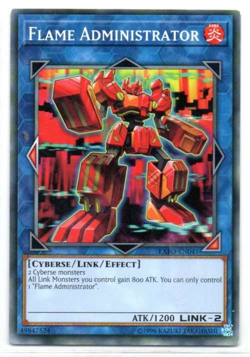 Yu-Gi-Oh! - Flame Administrator - Common - Extreme Force (EXFO-EN041)