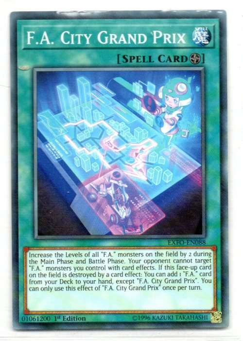Yu-Gi-Oh! - F.A. City Grand Prix - 1st Ed/Common - Extreme Force (EXFO-EN088)
