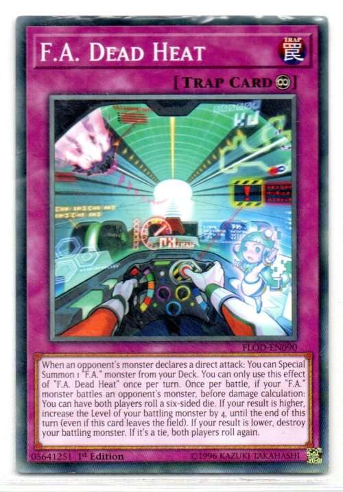 Yu-Gi-Oh! - F.A. Dead Heat - 1st Ed/Common - Flames of Destruction (FLOD-EN090)