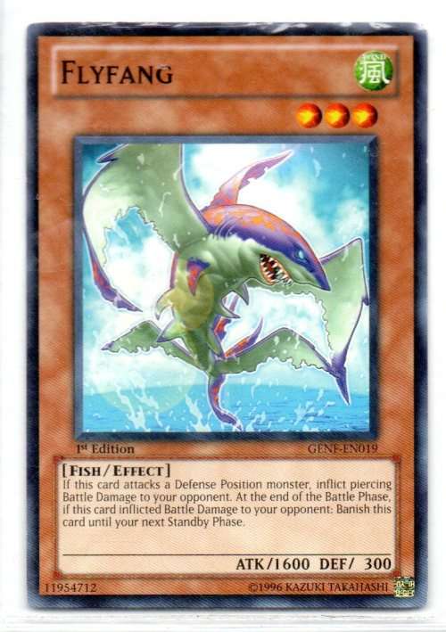 Yu-Gi-Oh! - Flyfang - 1st Ed/Common - Generation Force (GENF-EN019)