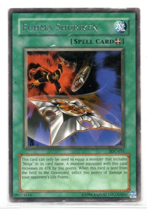 Yu-Gi-Oh! - Fuhma Shuriken - Rare - Invasion of Chaos (IOC-031)