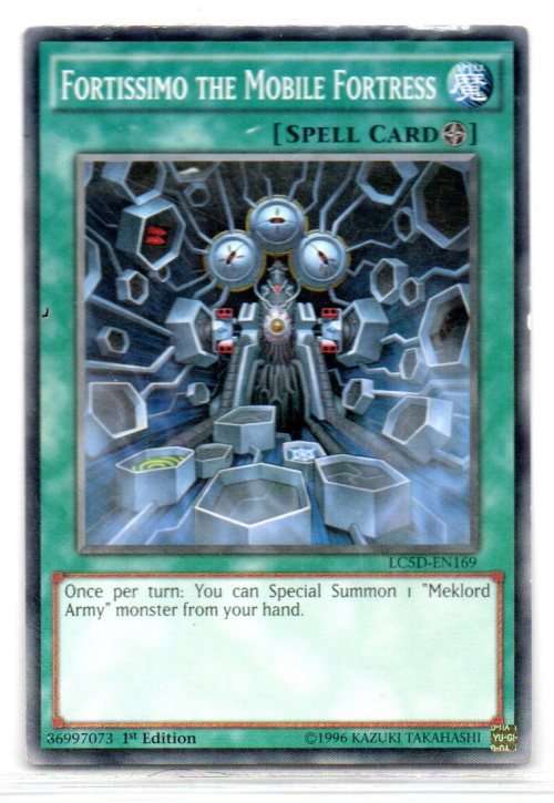 Yu-Gi-Oh! - Fortissimo The Mobile Fortress - 1st Ed/Common - Legendary Collection 5D`s Mega Pack (LC