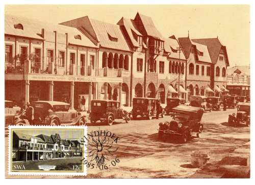 1985 South-West Africa Windhoek Postcard #18 - 21 Set