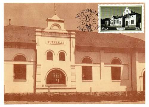 1985 South-West Africa Windhoek Postcard #18 - 21 Set
