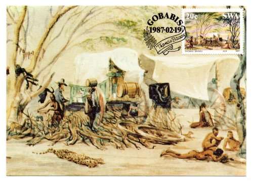 1987 South-West Africa Historical SWA Postcard #46 - 49 Set