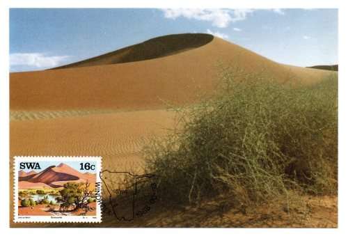 1988 South-West Africa The Sights of SWA Postcard #66 - 69 Set
