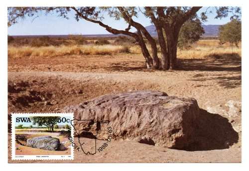 1988 South-West Africa The Sights of SWA Postcard #66 - 69 Set