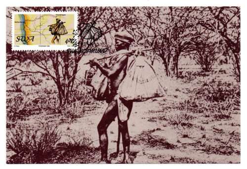1988 South-West Africa Centenary of Postal Service in SWA Postcard #70 - 73 Set