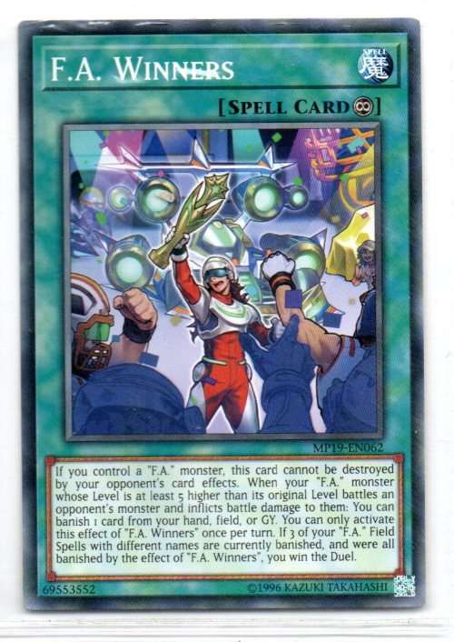 Yu-Gi-Oh! - F.A. Winners - Common - 2019 Gold Sarcophagus Tin mega Pack (MP19-EN062)