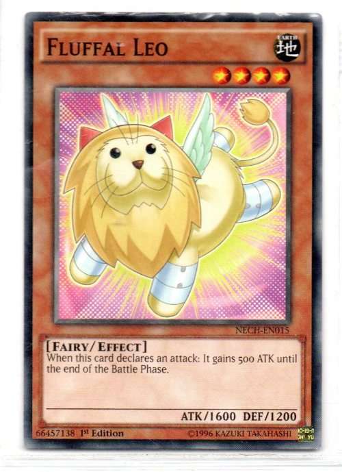 Yu-Gi-Oh! - Fluffal Leo - 1st Ed/Common - The New Challengers (NECH-EN015)