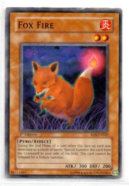 Yu-Gi-Oh! - Fox Fire - 1st Ed/Common - Rise of Destiny (RDS-EN029)