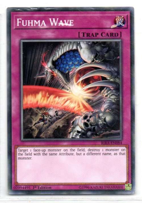 Yu-Gi-Oh! - Fuhma Wave - 1st Ed/Common - Rising Rampage (RIRA-EN084)