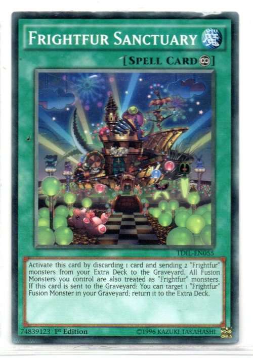 Yu-Gi-Oh! - Frightfur Sanctuary - 1st Ed/Common - The Dark Illusion (TDIL-EN055)