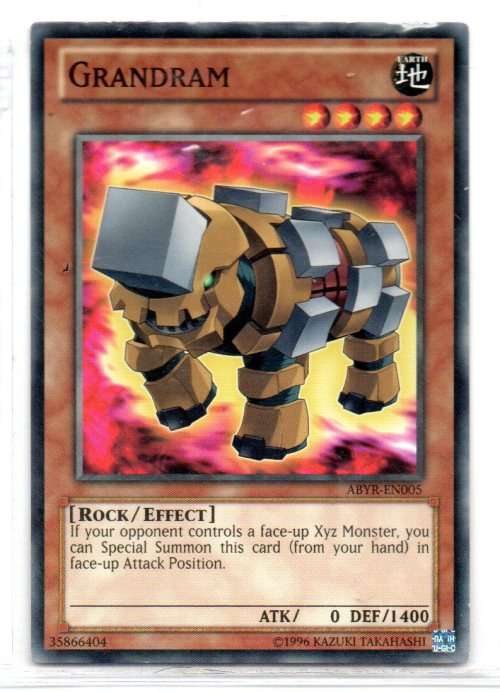 Yu-Gi-Oh! - Grandram - Common - Abyss Rising (ABYR-EN005)