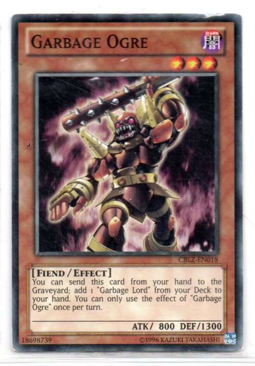 Yu-Gi-Oh! - Garbage Ogre - Common - Cosmo Blazer (CBLZ-EN018)