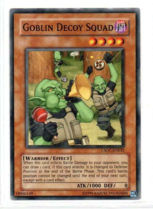 Yu-Gi-Oh! - Goblin Decoy Squad - Common - Crossroads of Chaos (CSOC-EN032)