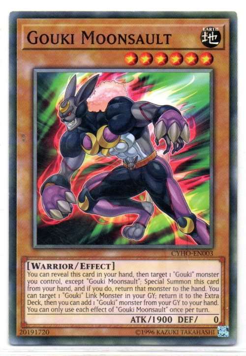 Yu-Gi-Oh! - Gouki Moonsault - Common - Cybernetic Horizon (CYHO-EN003)