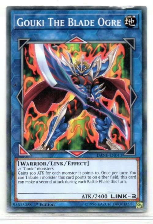 Yu-Gi-Oh! - Gouki The Blade Ogre - 1st Ed/Common - Dark Neostorm (DANE-EN043)
