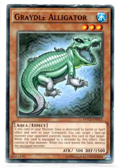Yu-Gi-Oh! - Graydle Alligator - Common - Dimension of Chaos (DOCS-EN033)