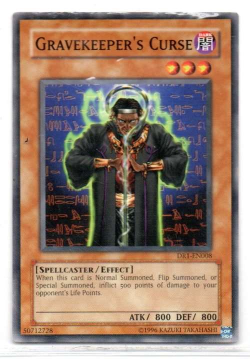 Yu-Gi-Oh! - Gravekeeper`s Curse - Common - Dark Revelation Volume 1 (DR1-EN008)