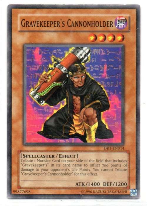 Yu-Gi-Oh! - Gravekeeper`s Cannonholder - Common - Dark Revelation Volume 1 (DR1-EN014)