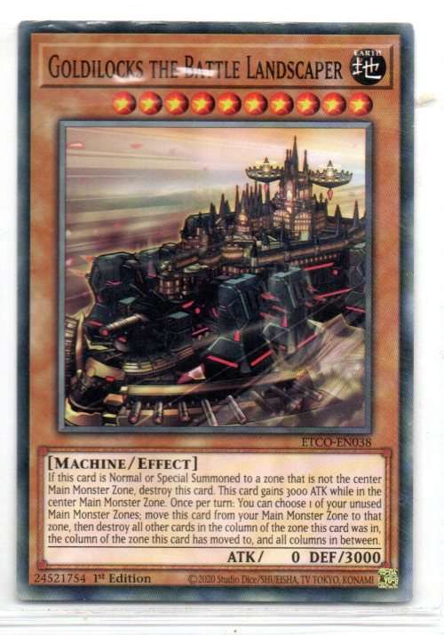Yu-Gi-Oh! - Goldilocks The Battle Landscaper - 1st Ed/Common - Eternity Code (ETCO-EN038)