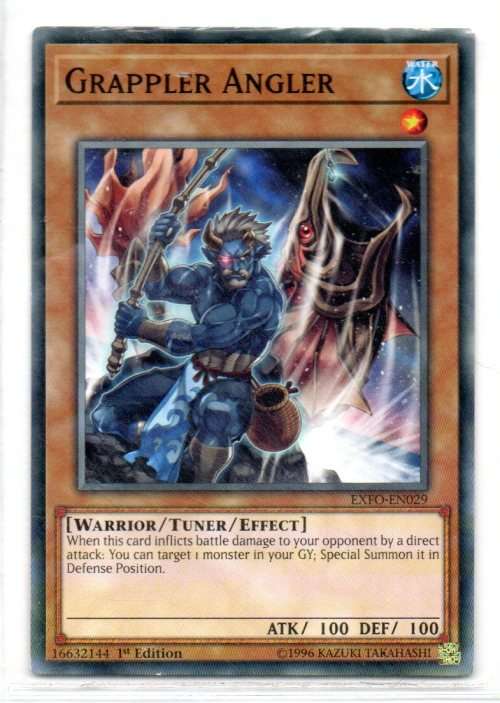 Yu-Gi-Oh! - Grappler Angler - 1st Ed/Common - Extreme Force (EXFO-EN029)