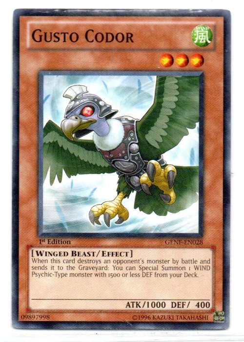 Yu-Gi-Oh! - Gusto Codor - 1st Ed/Common - Generation Force (GENF-EN028)