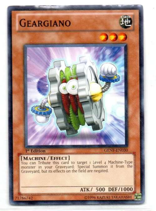 Yu-Gi-Oh! - Geargiano - 1st Ed/Common - Generation Force (GENF-EN030)