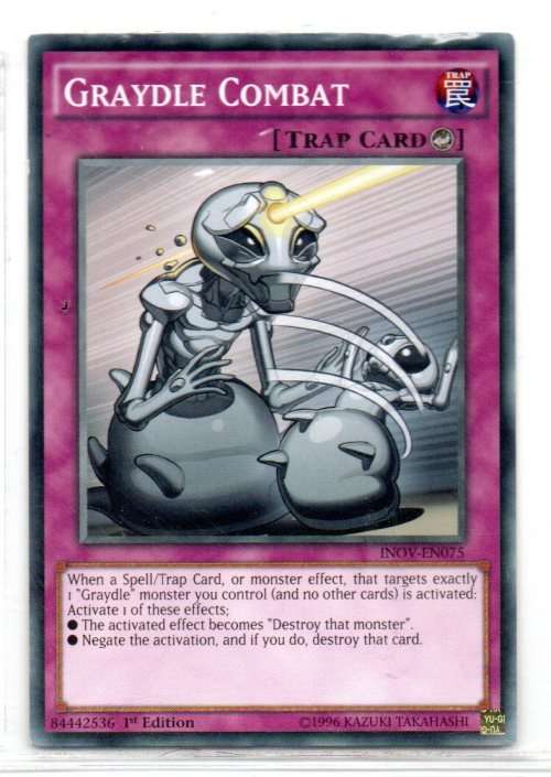 Yu-Gi-Oh! - Graydle Combat - 1st Ed/Common - Invasion: Vengeance (INOV-EN075)