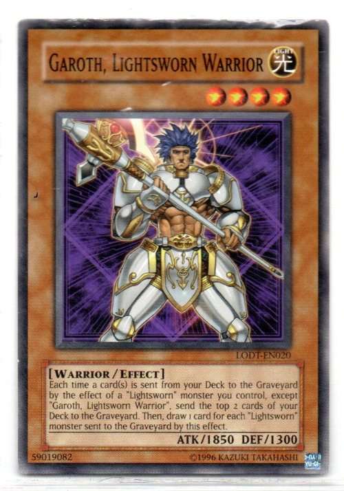 Yu-Gi-Oh! - Garoth, Lightsworn Warrior - Common - Light of Destruction (LODT-EN020)