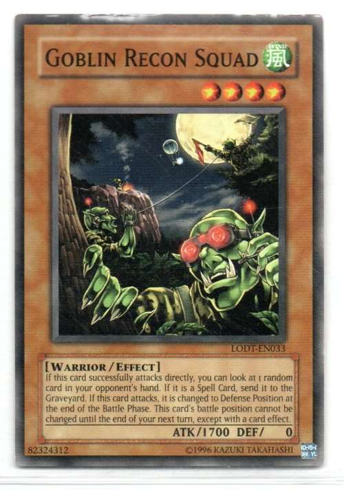 Yu-Gi-Oh! - Goblin Recon Squad - Common - Light of Destruction (LODT-EN033)