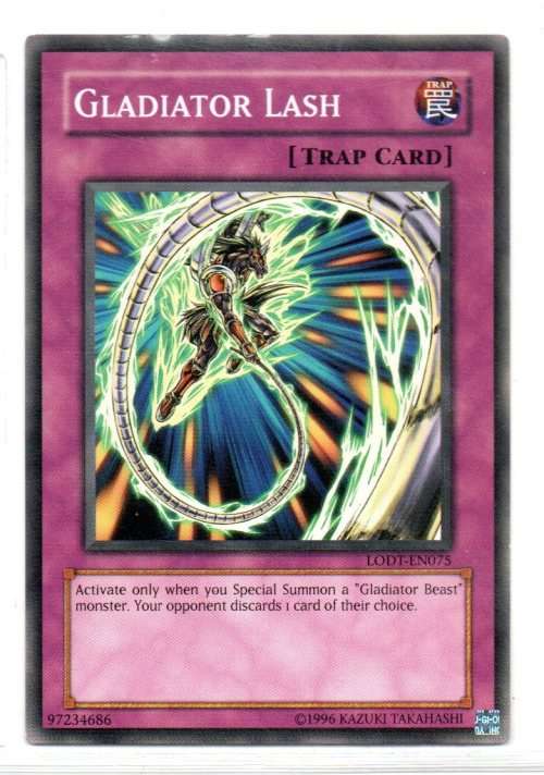 Yu-Gi-Oh! - Gladiator Lash - Common - Light of Destruction (LODT-EN075)