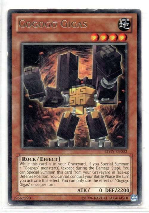 Yu-Gi-Oh! - Gogogo Gigas - Rare - Lord of the Tachyon Galaxy (LTGY-EN002)