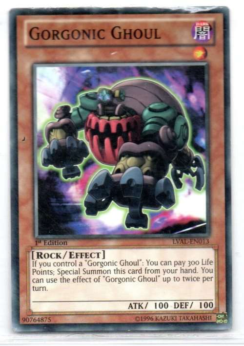 Yu-Gi-Oh! - Gorgonic Ghoul - 1st Ed/Common - Legacy of the Valiant (LVAL-EN013)