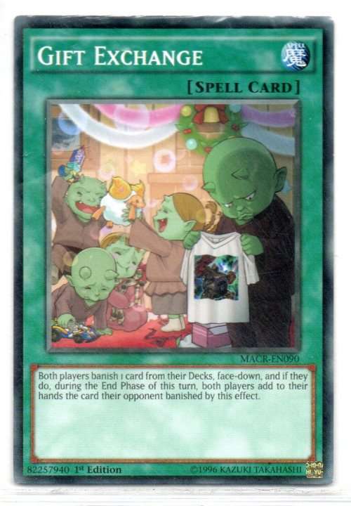 Yu-Gi-Oh! - Gift Exchange - 1st Ed/Common - Maximum Crises (MACR-EN090)