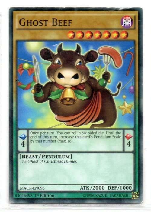 Yu-Gi-Oh! - Ghost Beef - 1st Ed/Common - Maximum Crises (MACR-EN096)