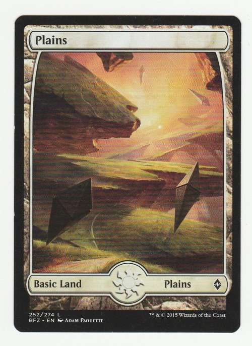 VN - MTG Bulk Lot 4/5 Plains (20 cards)