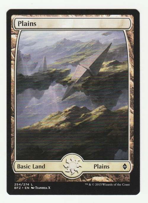 VN - MTG Bulk Lot 4/5 Plains (20 cards)