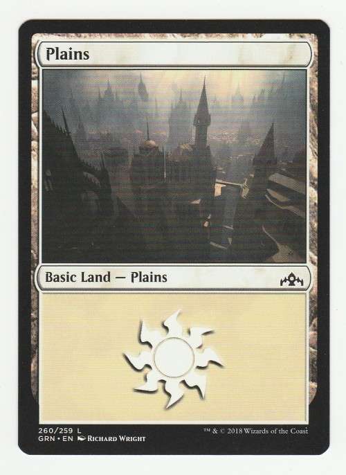 VN - MTG Bulk Lot 4/5 Plains (20 cards)