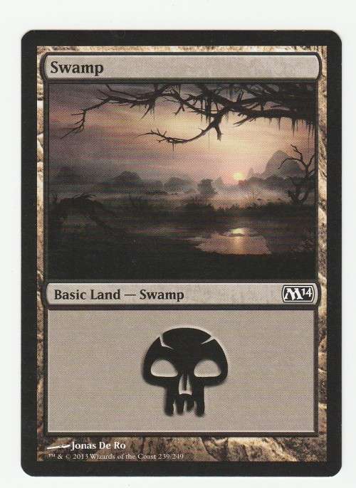 VN - MTG Bulk Lot 5/5 Swamp (20 cards)