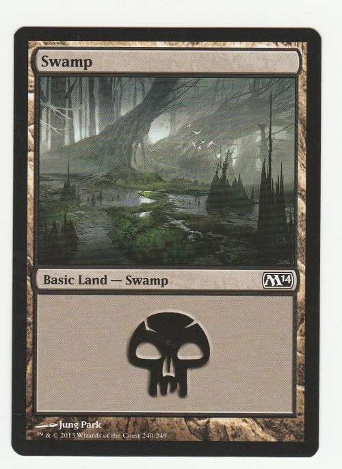 VN - MTG Bulk Lot 5/5 Swamp (20 cards)
