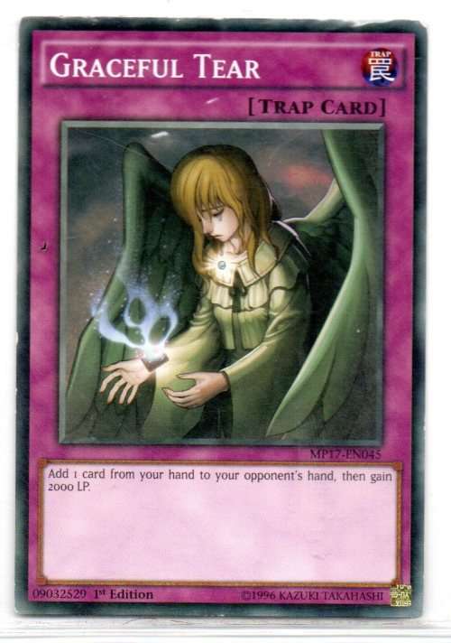 Yu-Gi-Oh! - Graceful Tear - 1st Ed/Common - 2017 Mega-Tin Mega Pack (MP17-EN045)