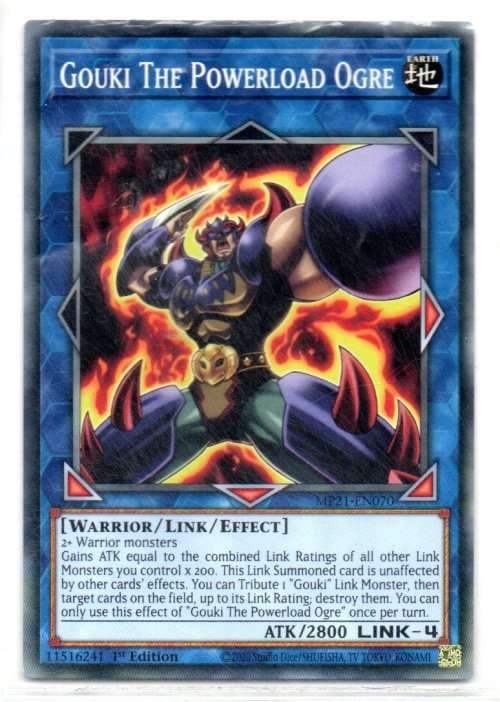 Yu-Gi-Oh! - Gouki The Powerload Ogre - 1st Ed/Common - 2021 Tin of Ancient Battles (MP21-EN070)