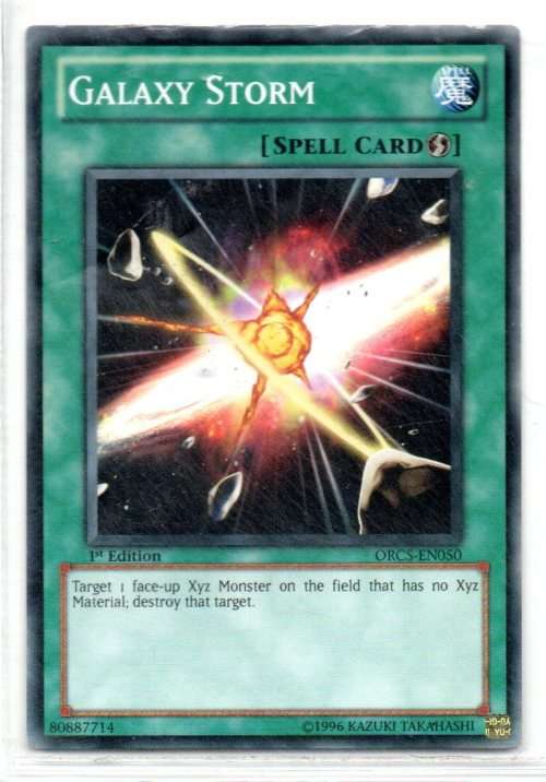Yu-Gi-Oh! - Galaxy Storm - 1st Ed/Common - Order of Chaos (ORCS-EN050)