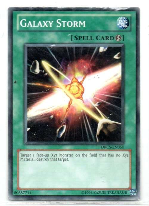 Yu-Gi-Oh! - Galaxy Storm - Common - Order of Chaos (ORCS-EN050)
