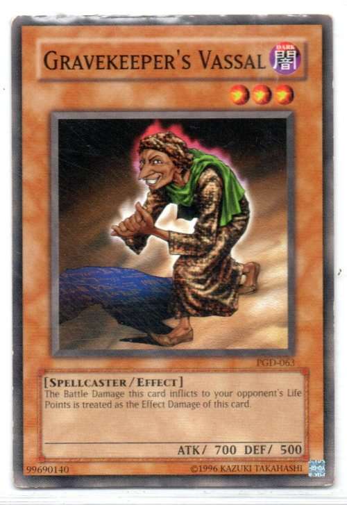 Yu-Gi-Oh! - Gravekeeper`s Vassal - Common - Pharaonic Guardian (PGD-063)
