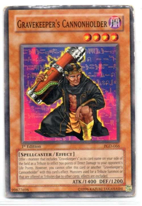 Yu-Gi-Oh! - Gravekeeper`s Cannonholder - 1st Ed/Common - Pharaonic Guardian (PGD-066)