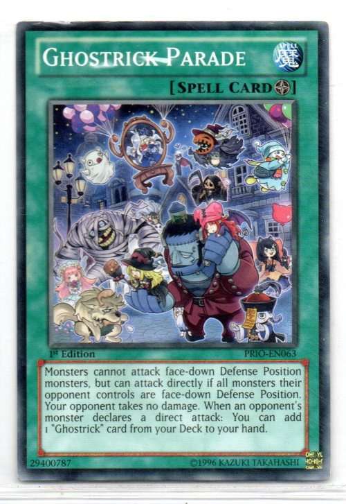 Yu-Gi-Oh! - Ghostrick Parade - 1st Ed/Common - Primal Origin (PRIO-EN063)